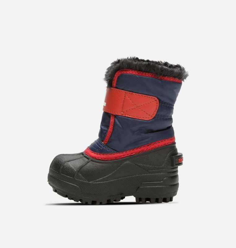 Sorel Toddler Commander™ - Kids Snow Boots Navy/Red - 236984BRE